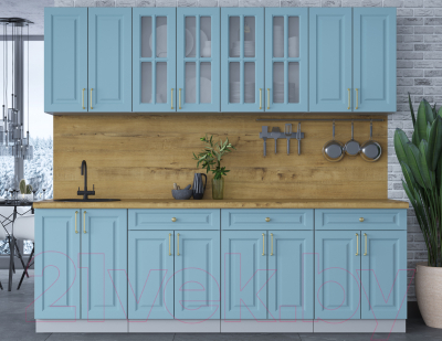 Готовая кухня Интерлиния Мила Шато 2.4А