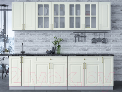 Готовая кухня Интерлиния Мила Шато 2.5А