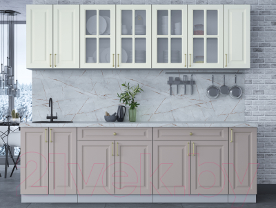 Готовая кухня Интерлиния Мила Шато 2.5А