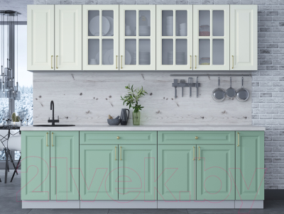 Готовая кухня Интерлиния Мила Шато 2.5А