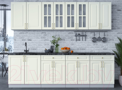Готовая кухня Интерлиния Мила Шато 2.6А