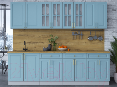 Готовая кухня Интерлиния Мила Шато 2.6А