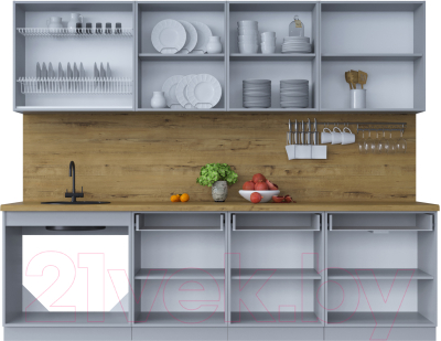 Готовая кухня Интерлиния Мила Шато 2.7А