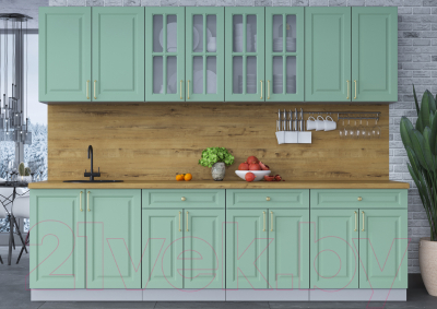 Готовая кухня Интерлиния Мила Шато 2.7А