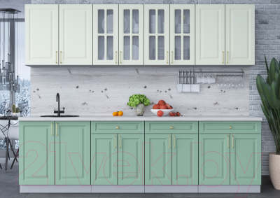 Готовая кухня Интерлиния Мила Шато 2.7А