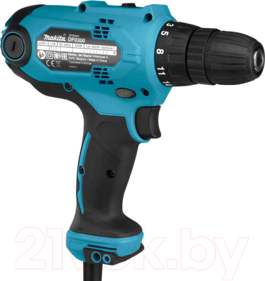 Профессиональная дрель-шуруповерт Makita DF0300X1