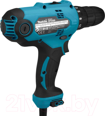 Профессиональная дрель-шуруповерт Makita DF0300X1