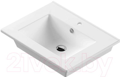 Умывальник Sanita Luxe Quadro 60 / QDR60SLWB01 - фото