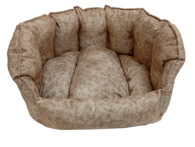 Лежанка для животных Happy Friends Ракушка Амелия - песочная / stm 605 - фото