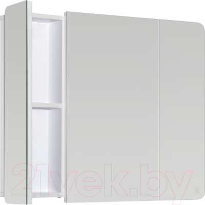Шкаф с зеркалом для ванной Style Line Валеро 100см (без подсветки)