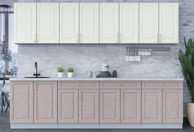 Готовая кухня Интерлиния Мила Шато 2.9А