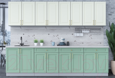 Готовая кухня Интерлиния Мила Шато 2.9А