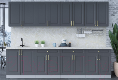 Готовая кухня Интерлиния Мила Шато 2.9А