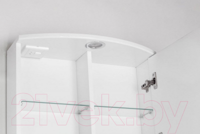 Шкаф с зеркалом для ванной Style Line Жасмин-2 60 (с подсветкой)