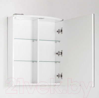 Шкаф с зеркалом для ванной Style Line Жасмин-2 65 (с подсветкой)