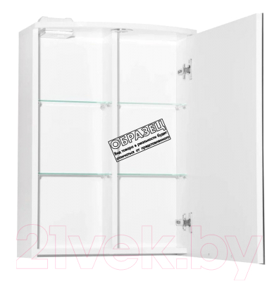 Шкаф с зеркалом для ванной Style Line Жасмин-2 70 (с подсветкой)