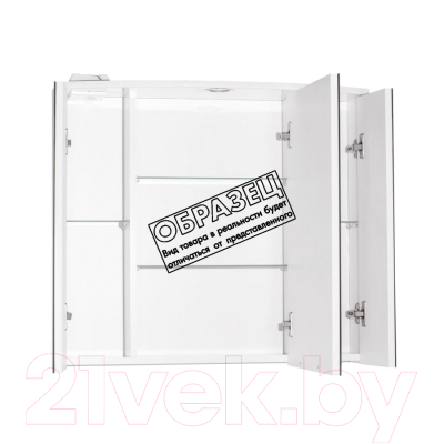 Шкаф с зеркалом для ванной Style Line Жасмин-2 76 (с подсветкой)