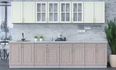 Готовая кухня Интерлиния Мила Шато 3.1А