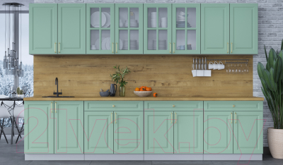 Готовая кухня Интерлиния Мила Шато 3.2А