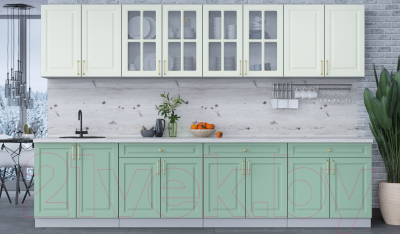 Готовая кухня Интерлиния Мила Шато 3.2А