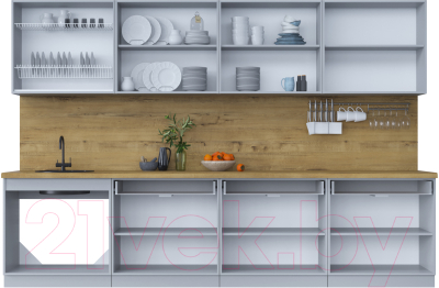 Готовая кухня Интерлиния Мила Шато 3.2А