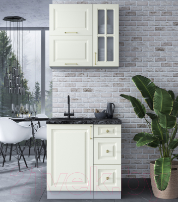 Готовая кухня Интерлиния Мила Шато 0.8Б