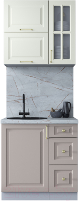 Готовая кухня Интерлиния Мила Шато 0.8Б - фото