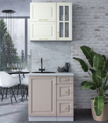 Готовая кухня Интерлиния Мила Шато 0.8Б