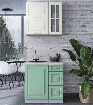 Готовая кухня Интерлиния Мила Шато 0.8Б