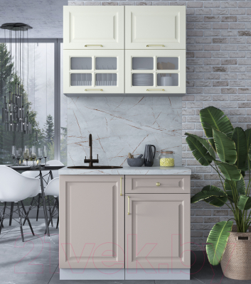 Готовая кухня Интерлиния Мила Шато 1.0Б