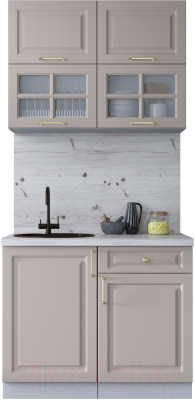 Готовая кухня Интерлиния Мила Шато 1.0Б - фото