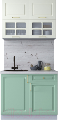 Готовая кухня Интерлиния Мила Шато 1.0Б - фото