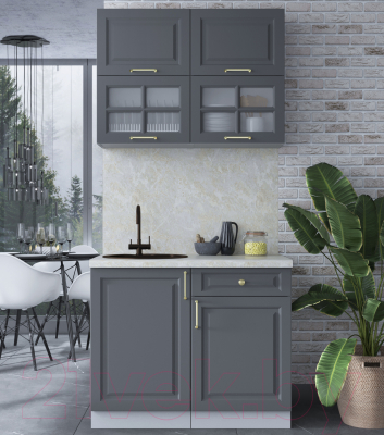 Готовая кухня Интерлиния Мила Шато 1.0Б