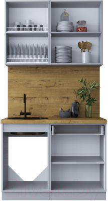 Готовая кухня Интерлиния Мила Шато 1.1Б