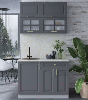 Готовая кухня Интерлиния Мила Шато 1.1Б