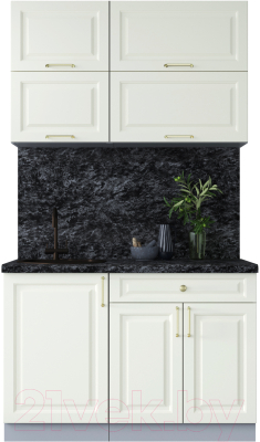 Готовая кухня Интерлиния Мила Шато 1.2Б - фото