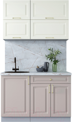 Готовая кухня Интерлиния Мила Шато 1.2Б - фото