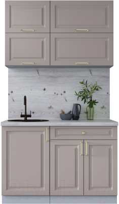 Готовая кухня Интерлиния Мила Шато 1.2Б - фото