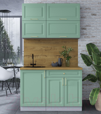 Готовая кухня Интерлиния Мила Шато 1.2Б