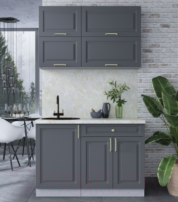 Готовая кухня Интерлиния Мила Шато 1.2Б