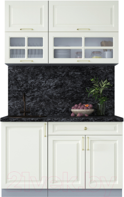 Готовая кухня Интерлиния Мила Шато 1.3Б - фото