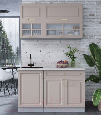 Готовая кухня Интерлиния Мила Шато 1.3Б