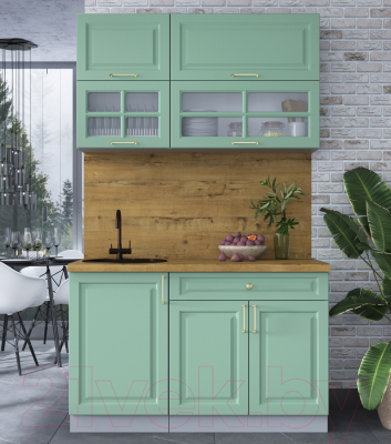 Готовая кухня Интерлиния Мила Шато 1.3Б