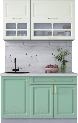 Готовая кухня Интерлиния Мила Шато 1.3Б - фото