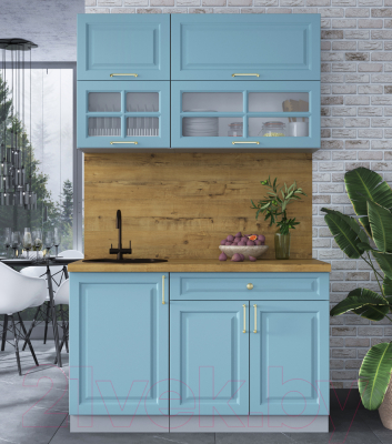 Готовая кухня Интерлиния Мила Шато 1.3Б