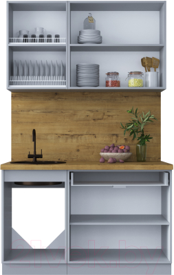 Готовая кухня Интерлиния Мила Шато 1.3Б