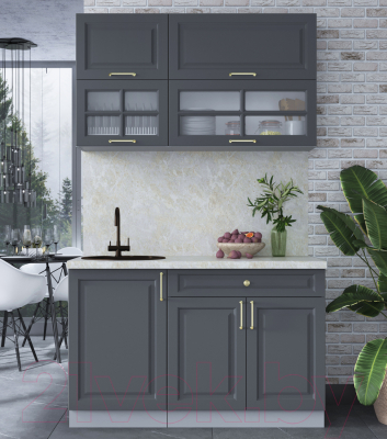 Готовая кухня Интерлиния Мила Шато 1.3Б