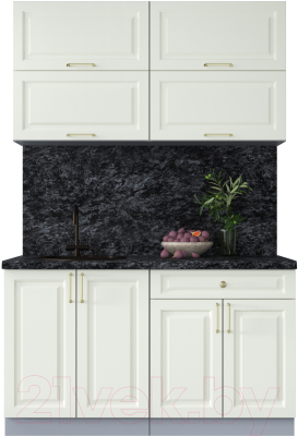 Готовая кухня Интерлиния Мила Шато 1.4Б - фото