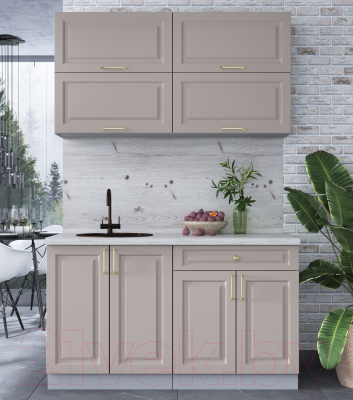 Готовая кухня Интерлиния Мила Шато 1.4Б