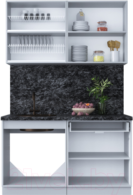 Готовая кухня Интерлиния Мила Шато 1.4Б